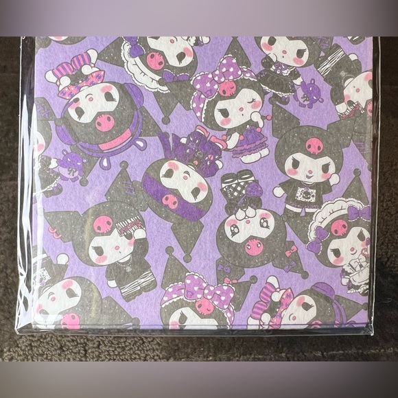 Kuromi Tall Envelopes All-Over Print Official Sanrio Japan Exclusive Kawaii - Picture 5 of 7